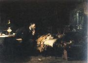 Luke Fildes the doctor Sweden oil painting artist